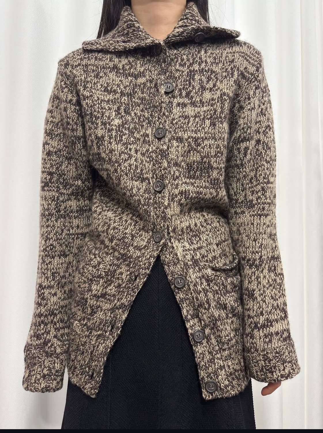 knit button cardigan 상품이미지1