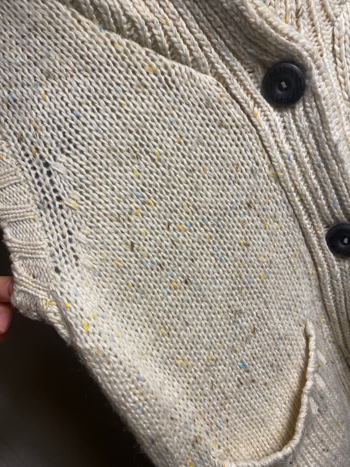 하트마켓 아이보리 니트 조끼 FREE 상품이미지7