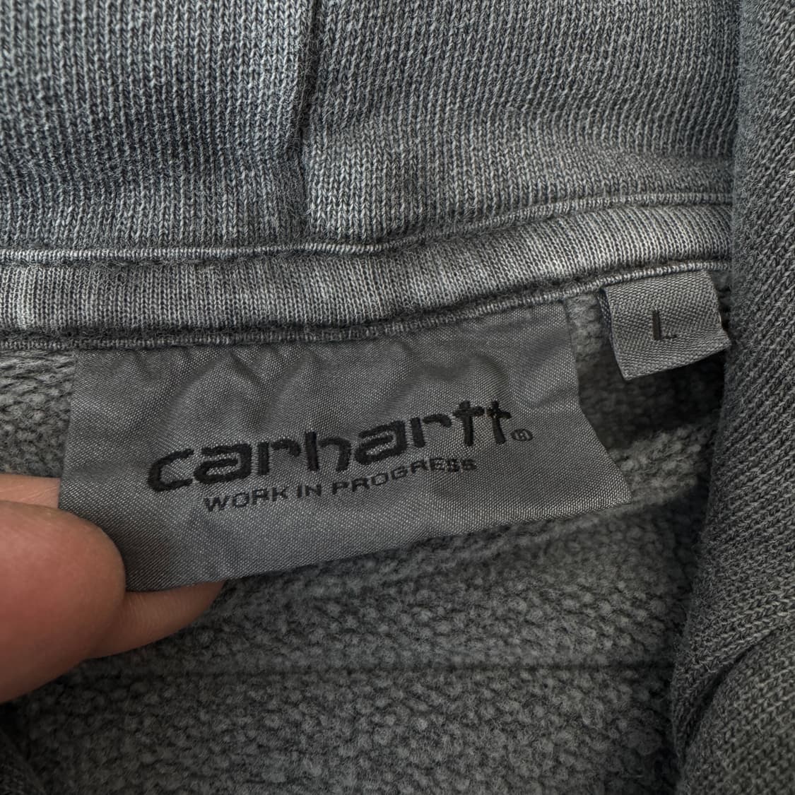 칼하트 WIP 스톤워싱 가먼트다잉 에스닉 후드티 상품이미지6