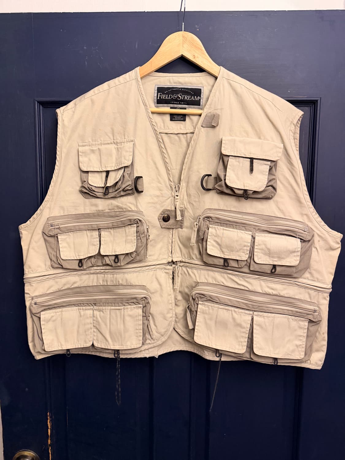 빈티지 피싱 베스트 XXL 사이즈 상품이미지1