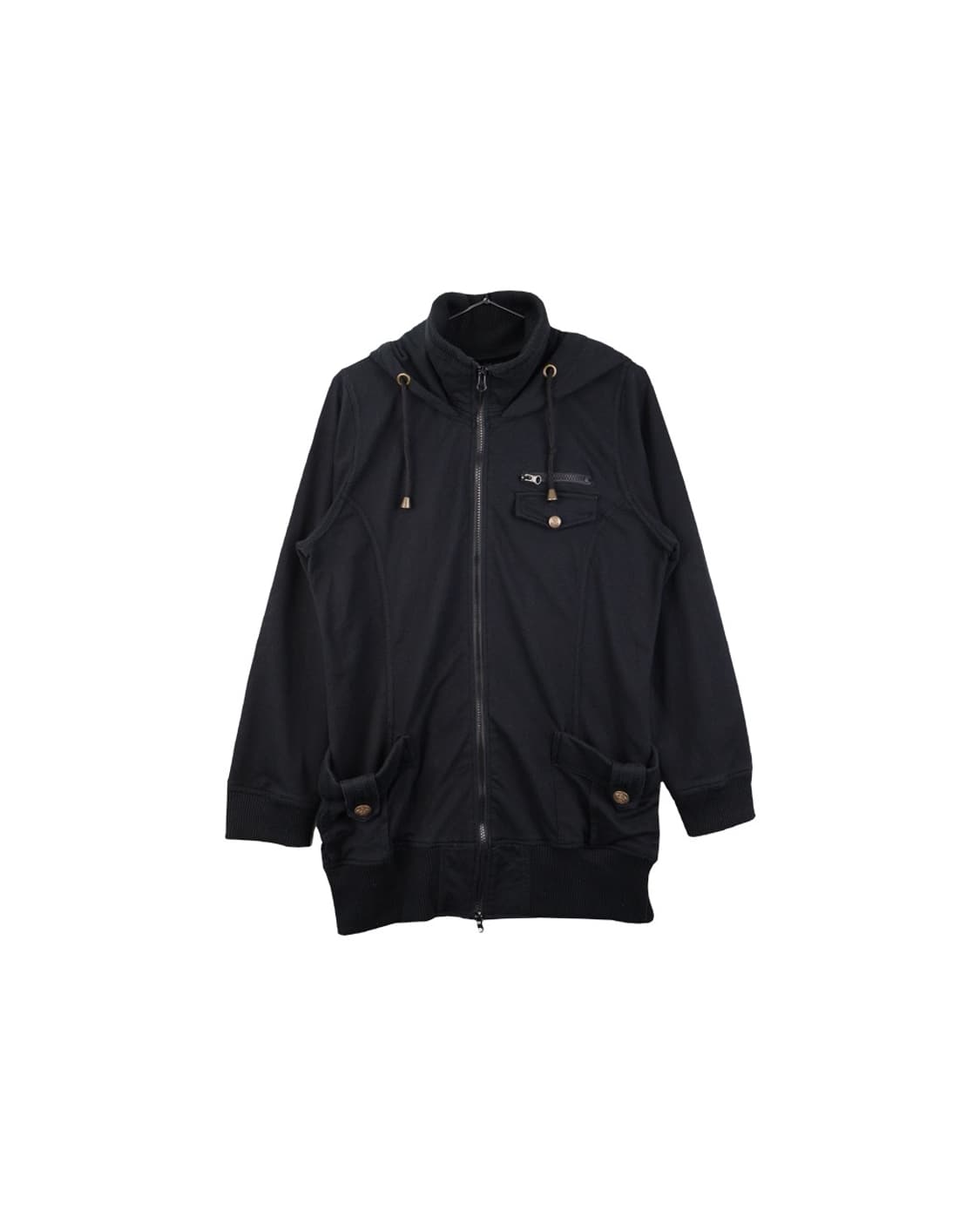 Jpn Y2k Poly Zip Up Hoodies 상품이미지3