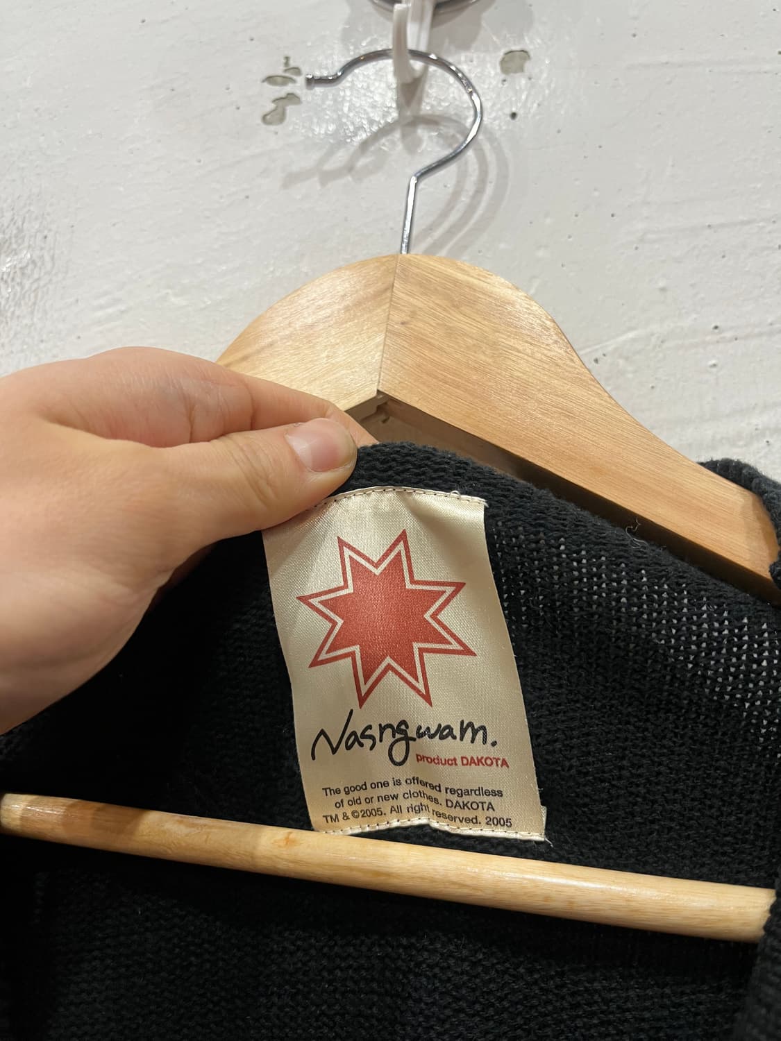 nasngwam 자수 코튼 가디건 Made in JAPAN 상품이미지3