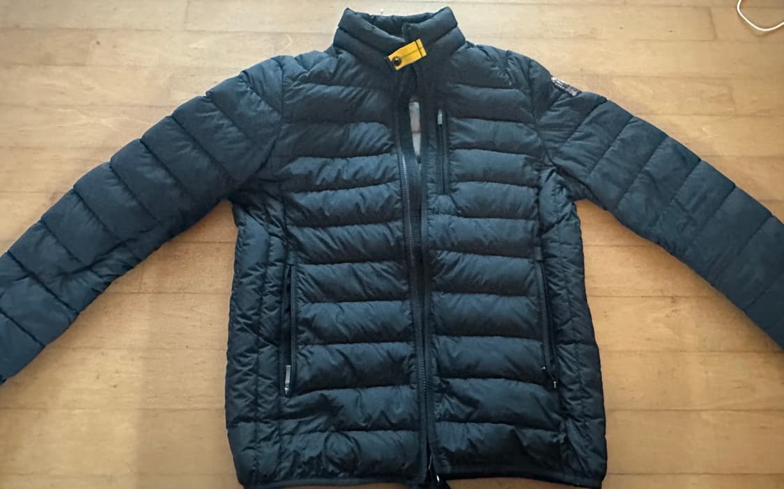 파라점퍼스 유고 쇼트 다운 자켓 블랙 - 24FW 상품이미지1