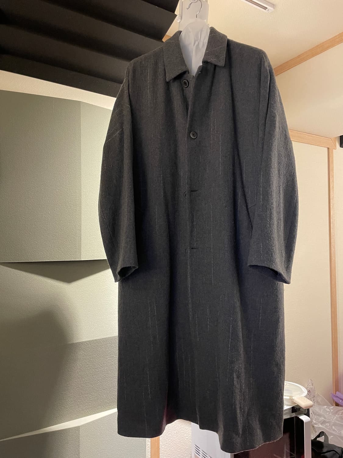 요코사카모토 카스리 오버코트 상품이미지5