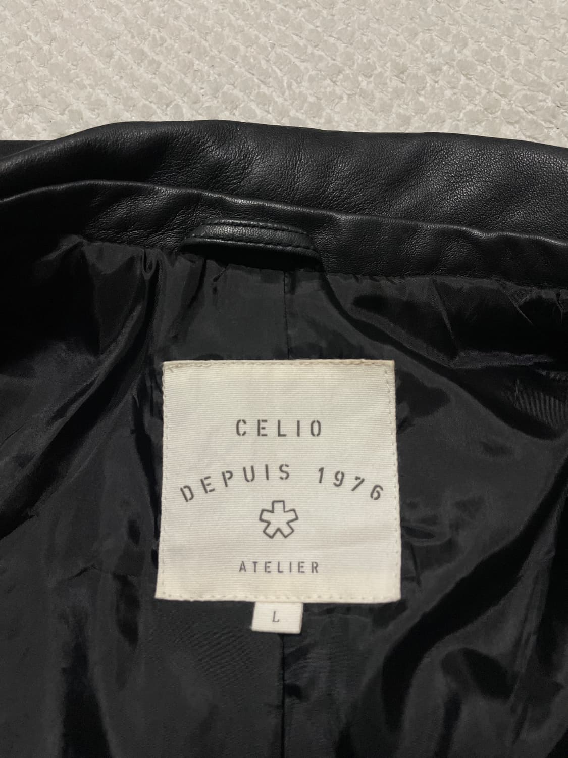 CELIO 셀리오 웨스턴 무드 쉽스킨 양가죽 A-2 플라이트 레더 자켓 상품이미지7