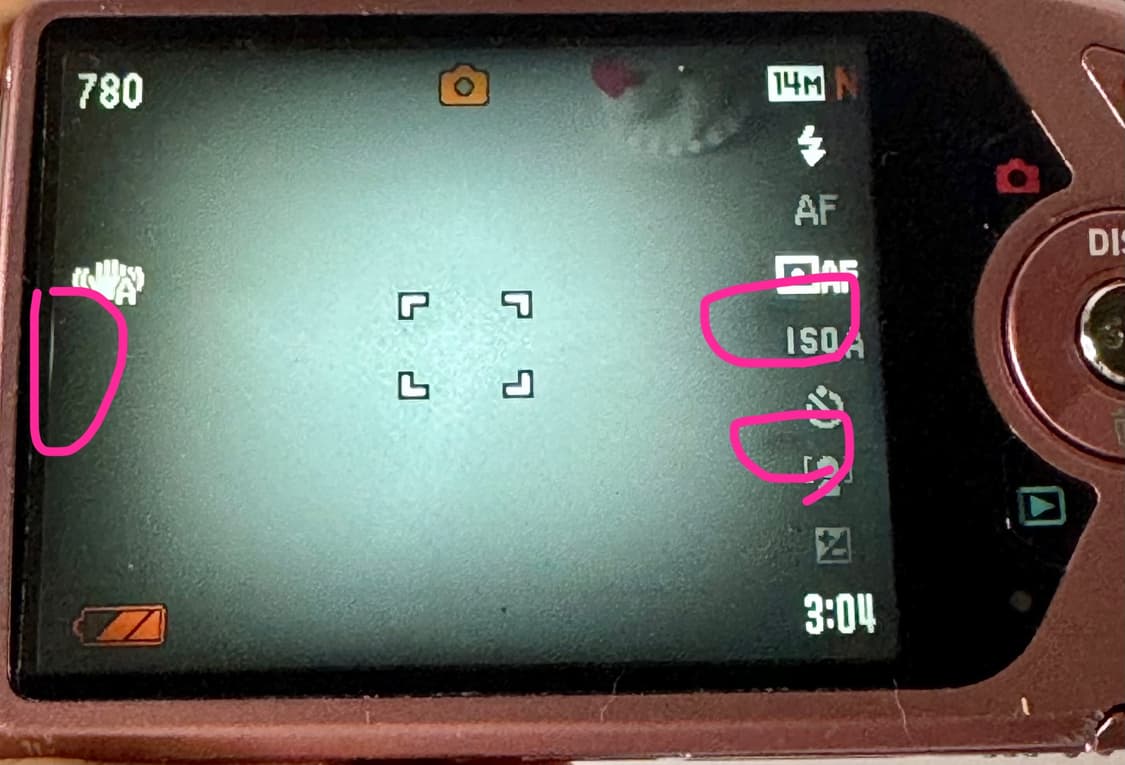 카시오 엑슬림 ex-z2300 핑크 디카 상품이미지6