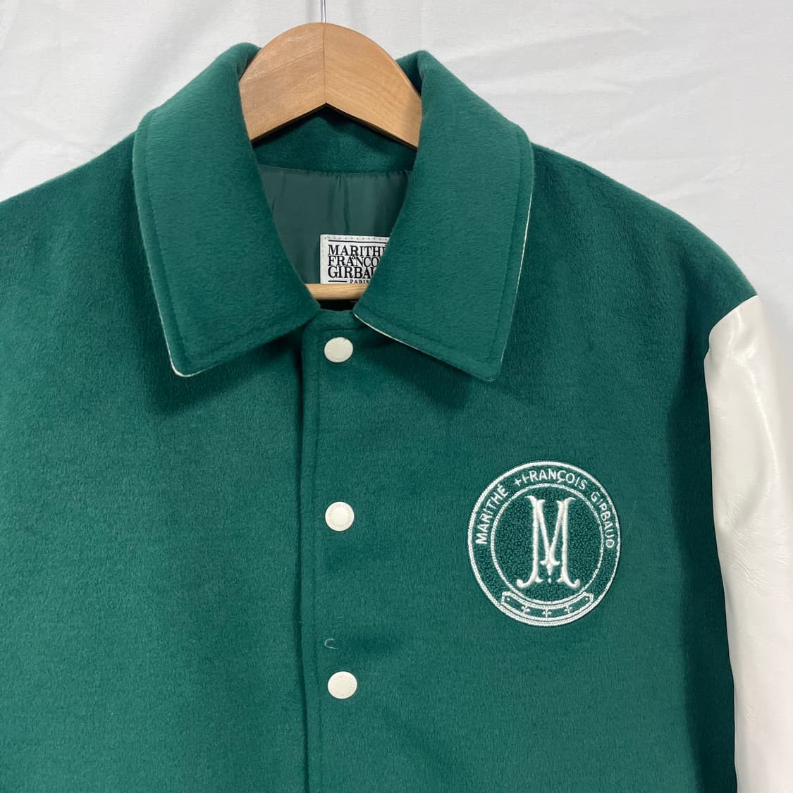 마리떼프랑소와저버 배색 바시티 자켓 (새상품) 상품이미지3