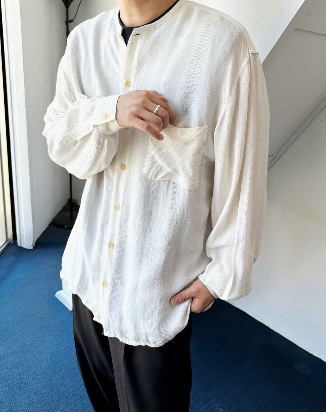 90-00‘s Valentino Chemises 상품이미지5