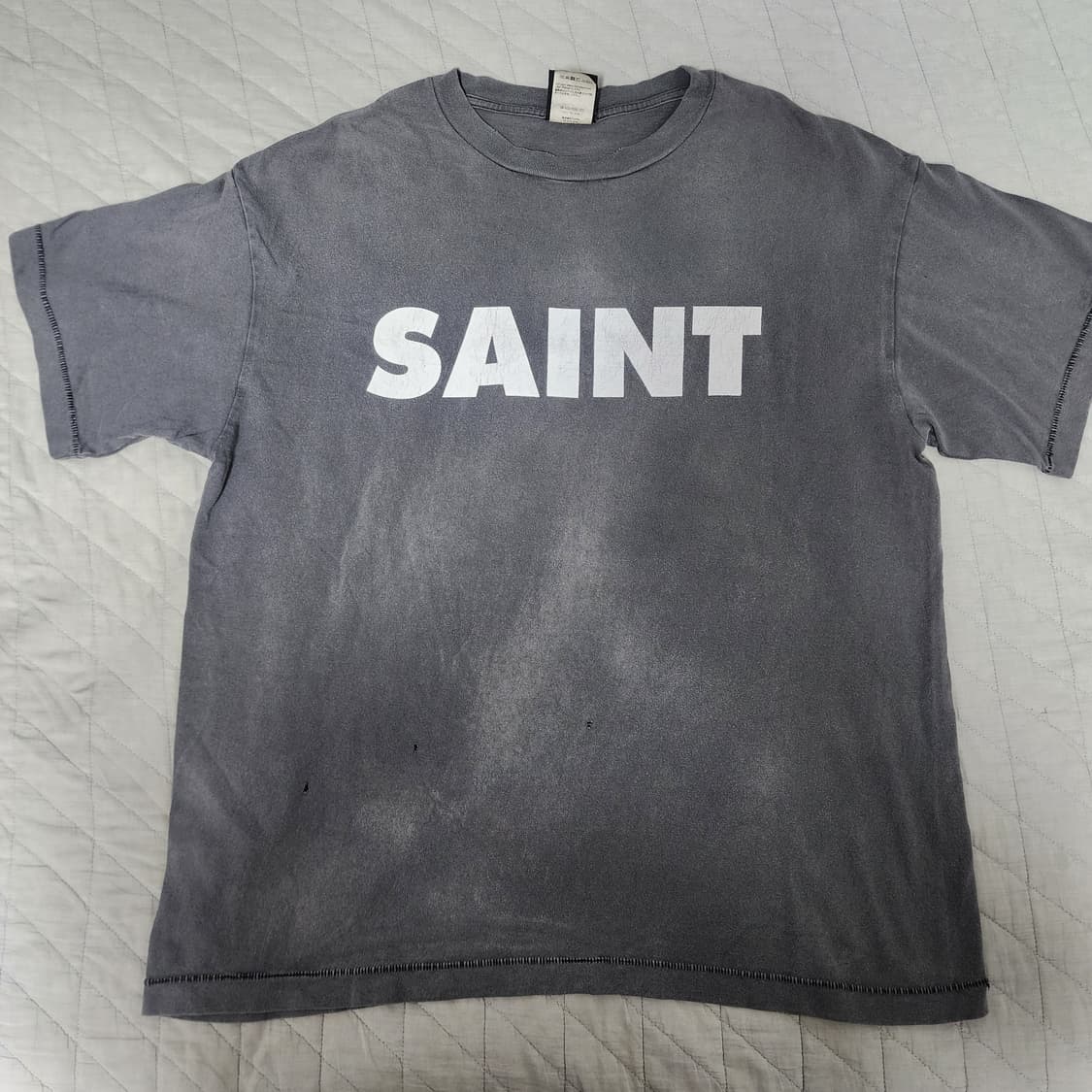 [L] 세인트미카엘 SAINT SNT 서브팝 오마주 티셔츠 상품이미지1