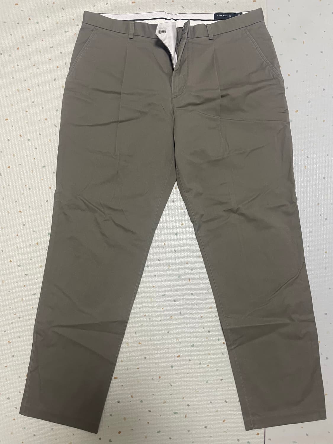 클럽모나코 원턱 치노팬츠 33사이즈 상품이미지1