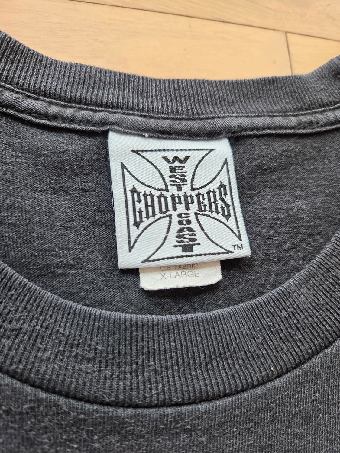 00s 웨스트 코스트 차퍼스 롱슬리브 티셔츠 [xl] 블랙 상품이미지5