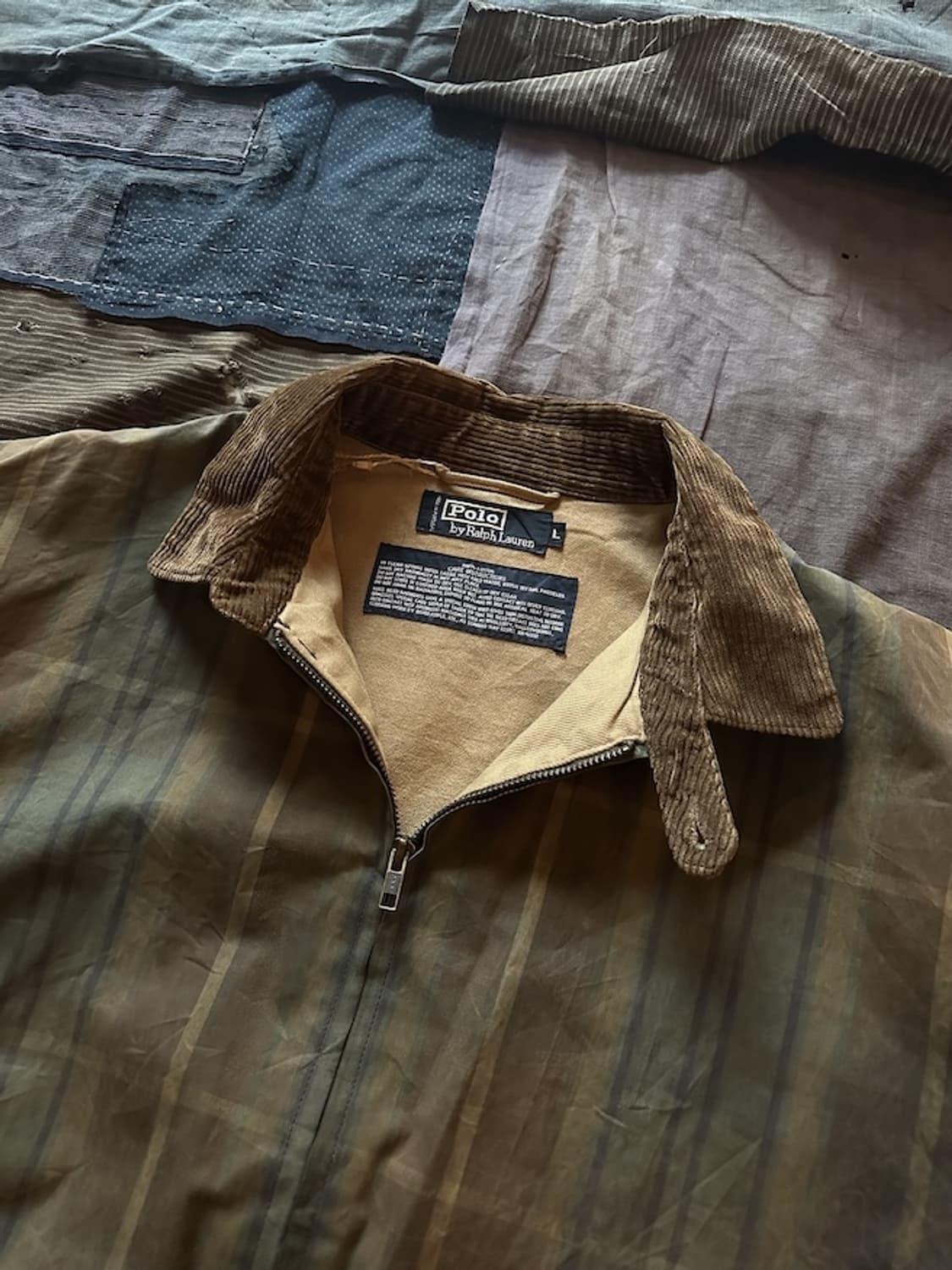 90s Polo Ralph Lauren Waxed Jacket 상품이미지4