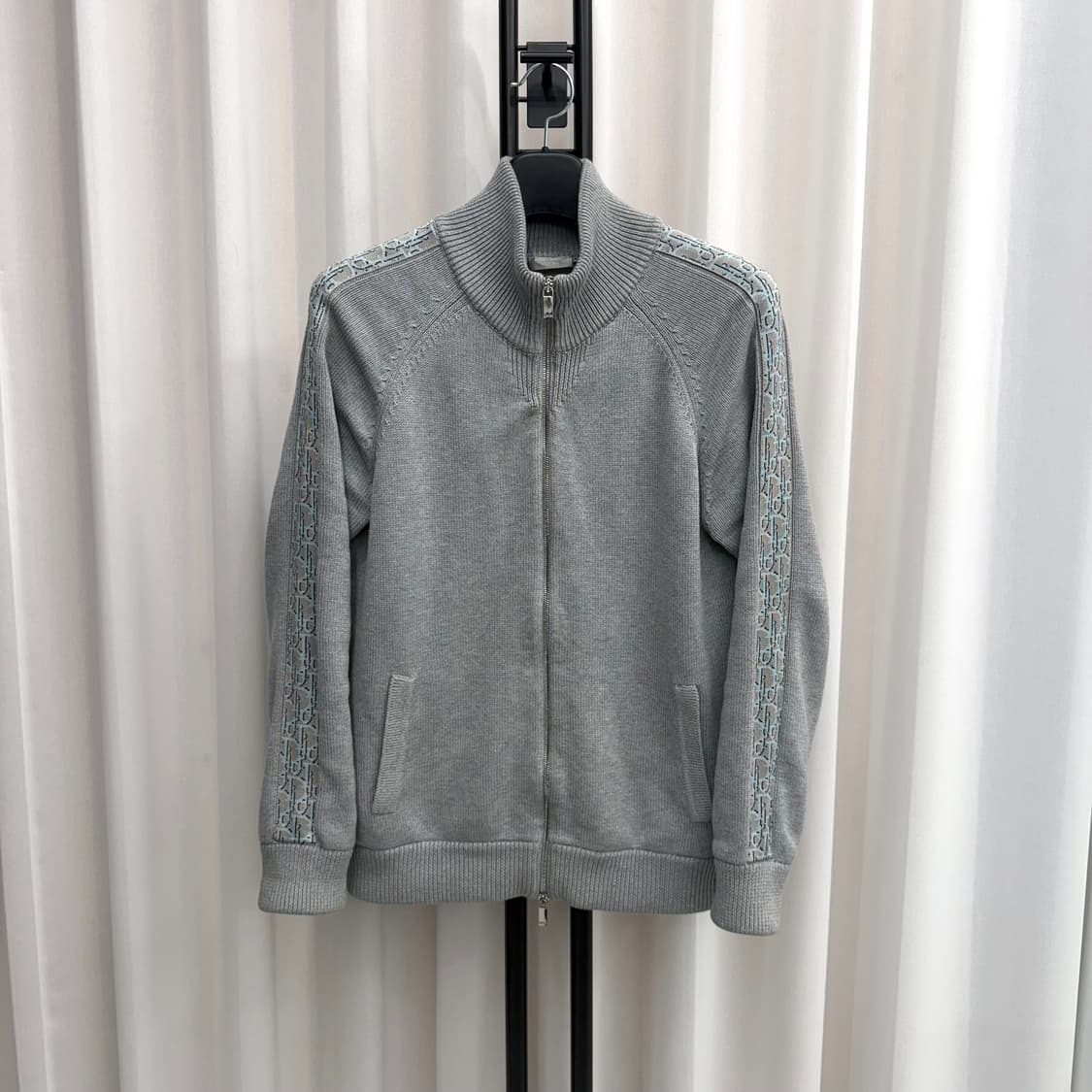 [S] 디올 인서트 사이드라인 집업 그레이 상품이미지1