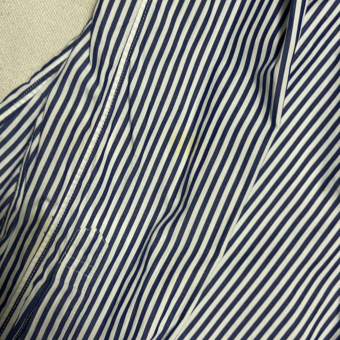 Comme des Garcons 여성용 스트라이프 코튼 셔츠 상품이미지7