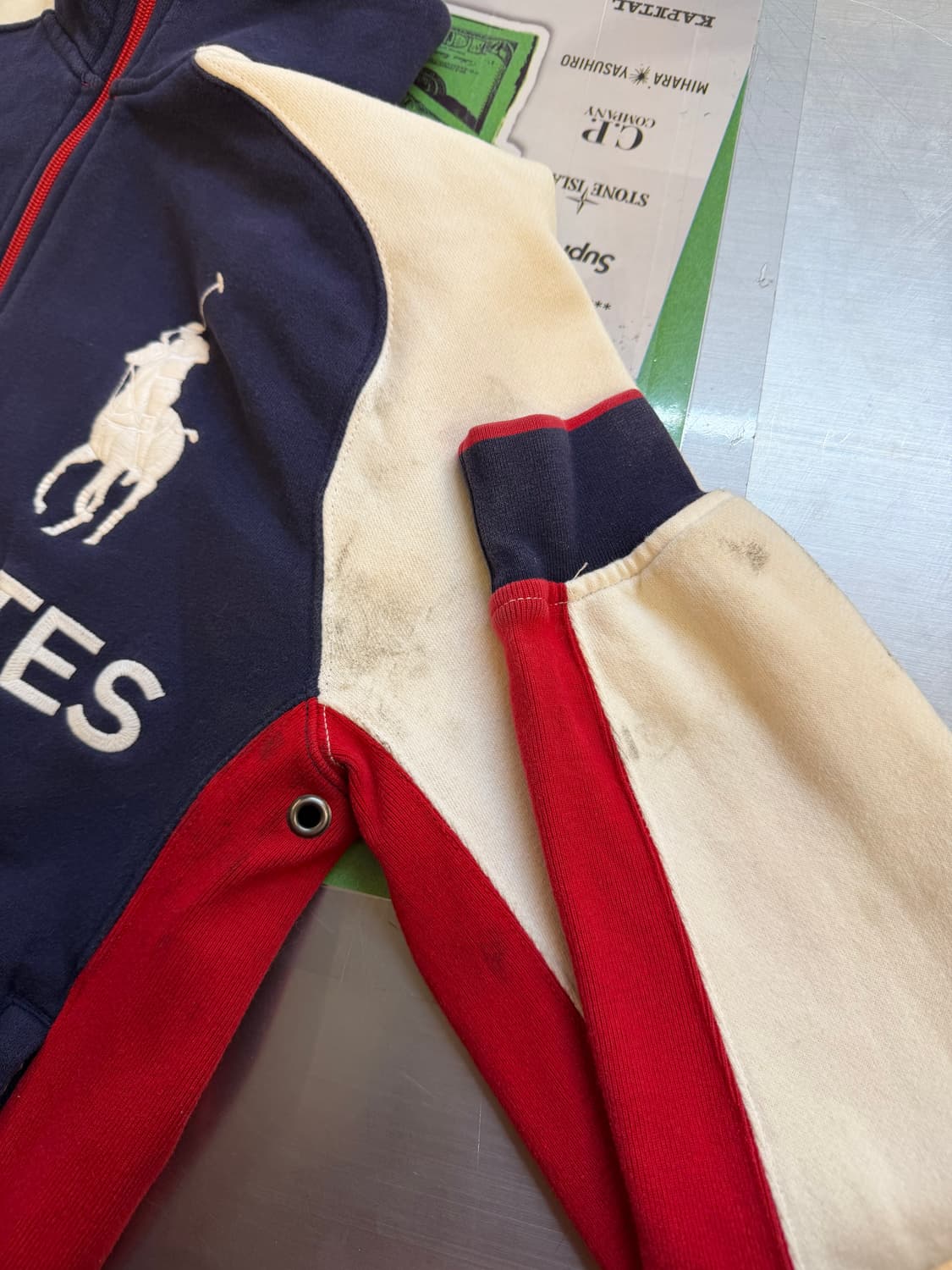 폴로 랄프 로렌 RL 레이싱 유나이티드 스테이츠 트랙 집업 상품이미지3