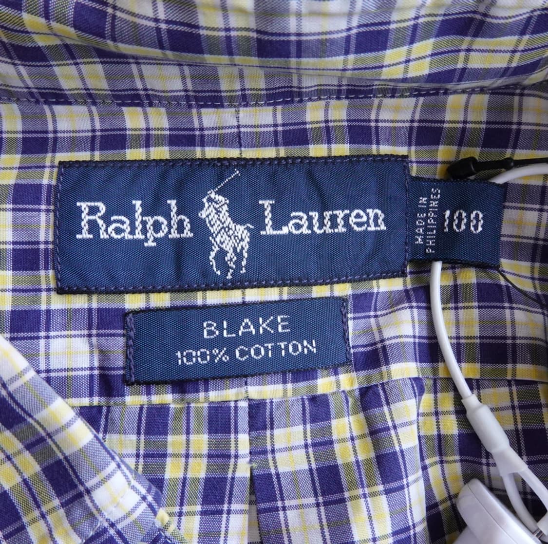 랄프로렌 체크 셔츠 1981 상품이미지4