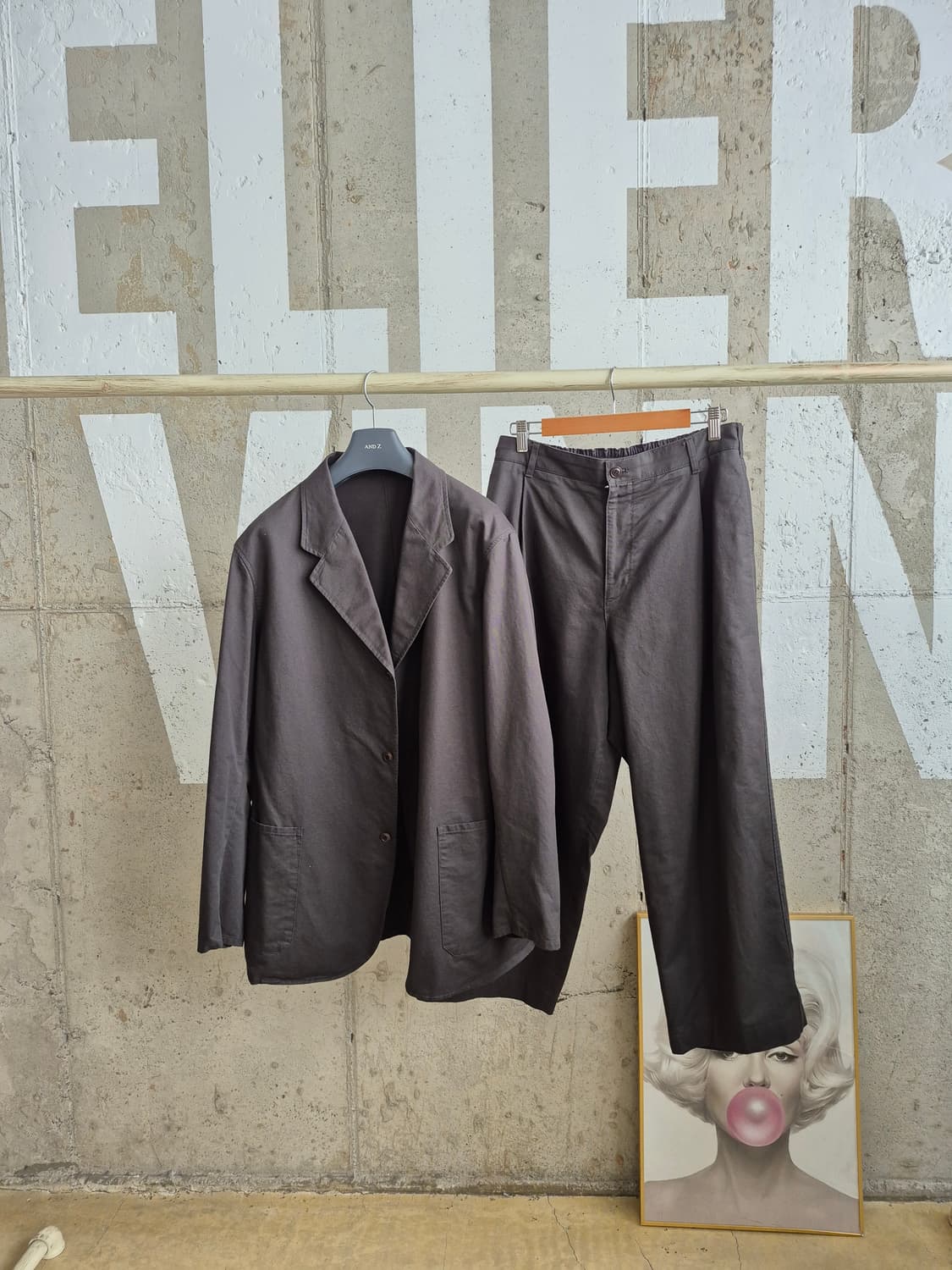 남성50)퍼스트플로어 고퀄 캐쥬얼정장 셋트 상품이미지1