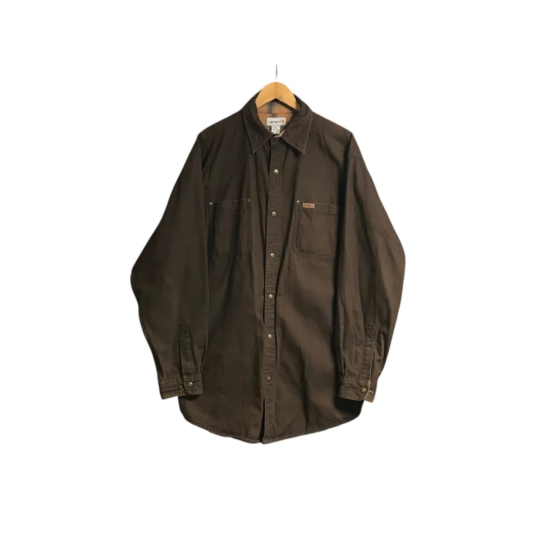 칼하트 캔버스 블랑킷 커버울 워크 셔츠 자켓 상품이미지2