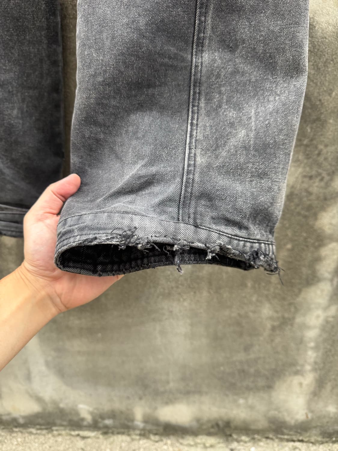 AndersonBell blitz washed zipper Jeans L 상품이미지7