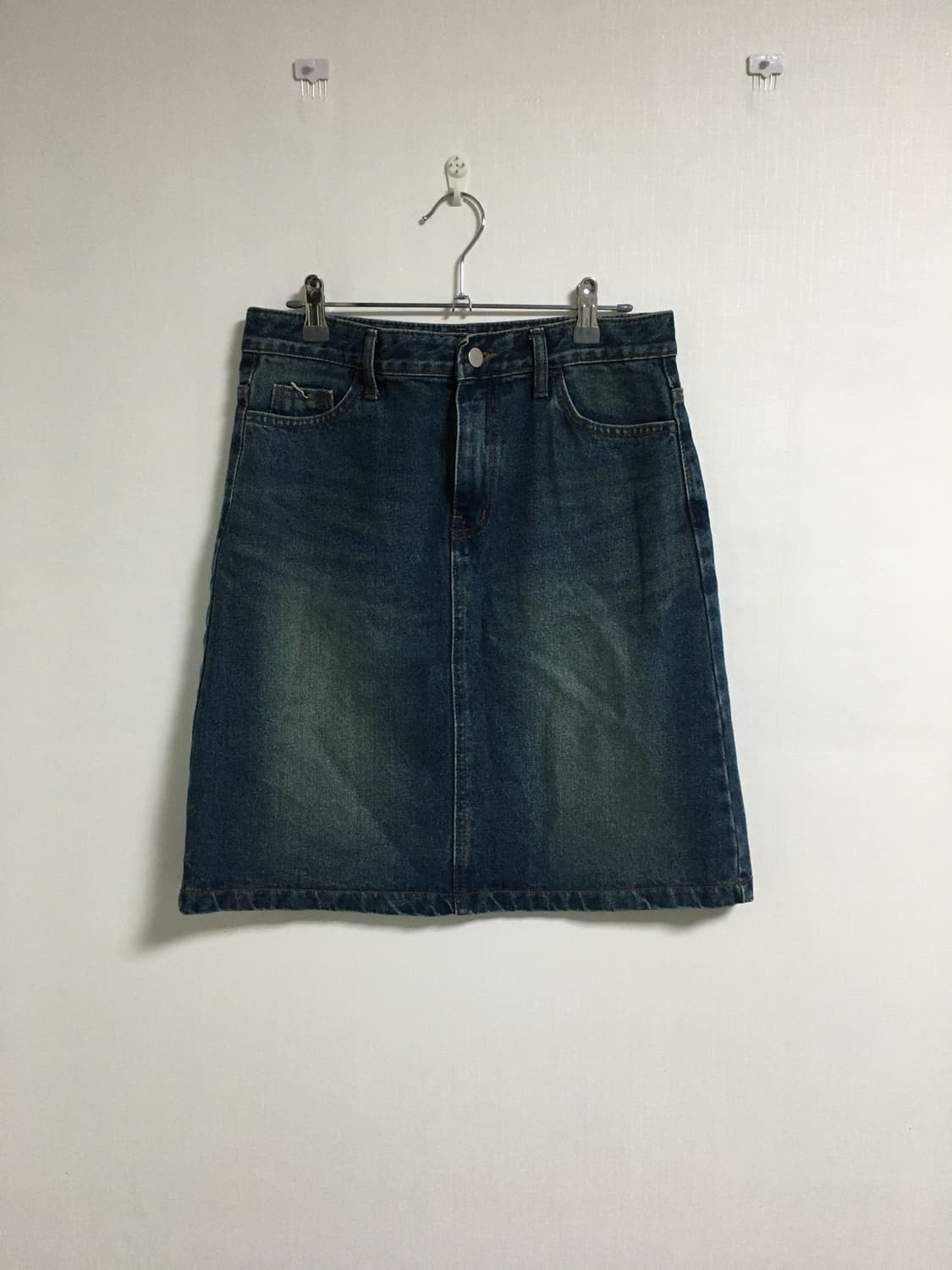 Facade 워싱 데님 스커트 2 상품이미지1