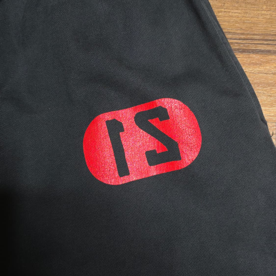 [3]도넛리벤지 21 스웻팬츠 블랙 핑거프레스 상품이미지3