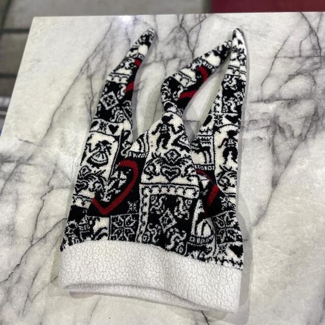 90s BULA 언밸런스 비니 made in CANAD 상품이미지4