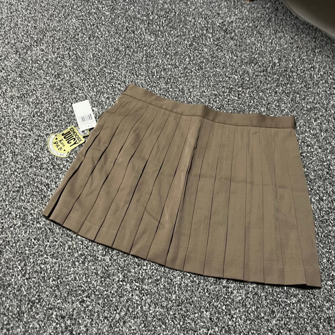 쥬시 꾸뛰르 랩 플리츠 스커트 상품이미지2