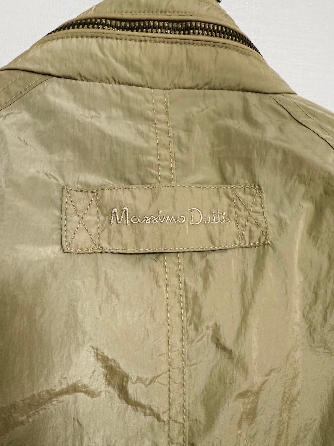 마시모두띠 나일론 메탈 자켓 M (100사이즈) 판매합니다 상품이미지4