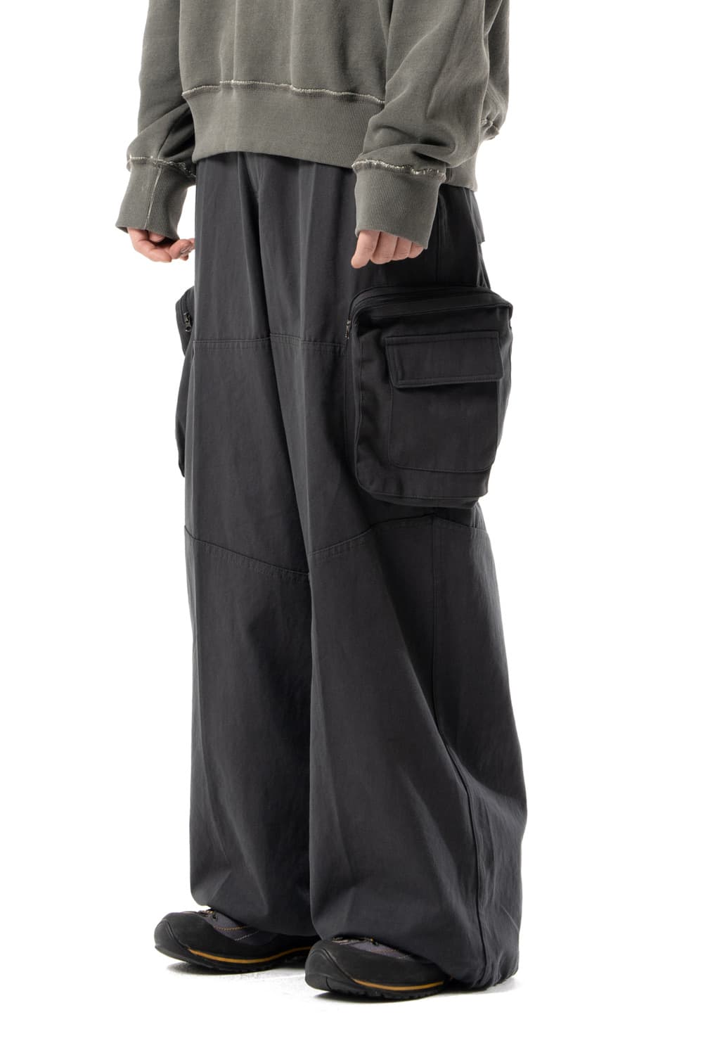 [새상품] 아캄 AAKAM zip cargo pocket pants 상품이미지8