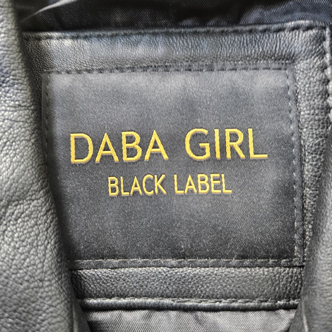 F 다바걸 여성 가죽 라이더 자켓 0327Y 상품이미지3