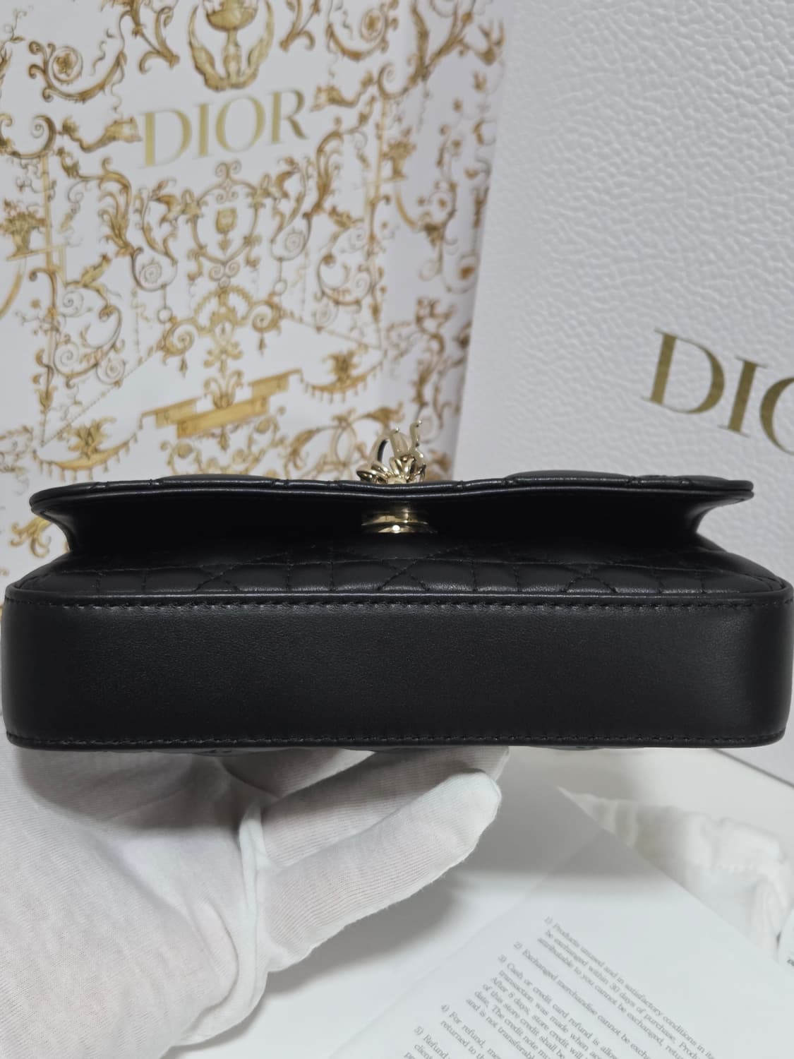 [새상품] 디올 까나쥬 휴대폰 파우치 숄더백 상품이미지4