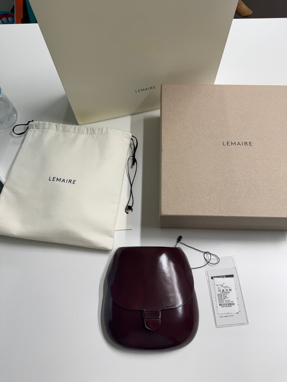 Lemaire 카트리지백 초콜릿퐁당 상품이미지1