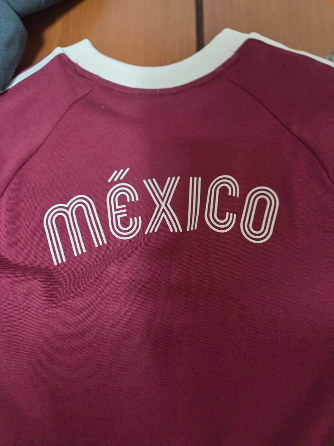 아디다스 멕시코 아디컬러 3S 티셔츠 노블 마룬 - KR 사이즈 상품이미지3