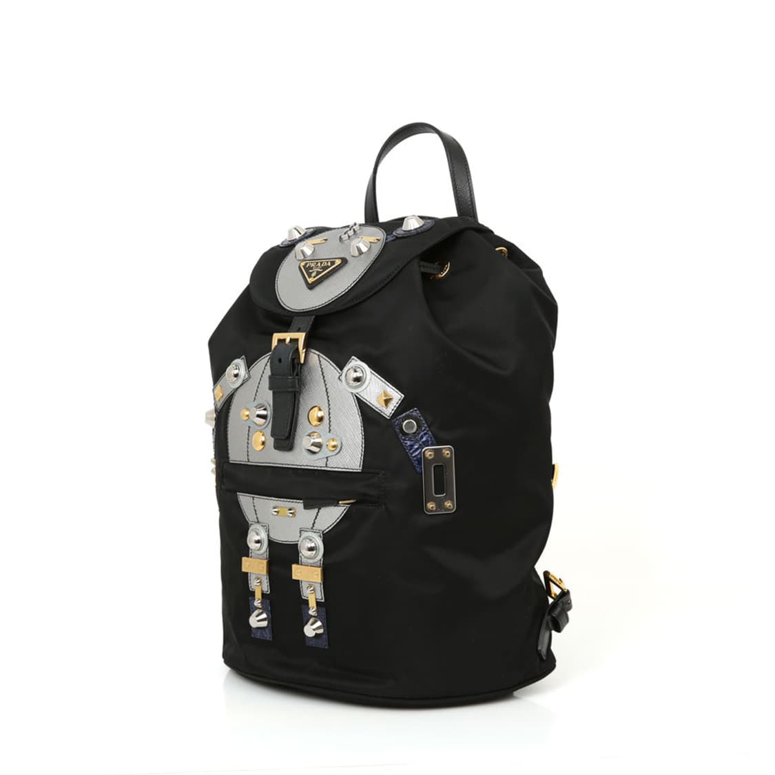 프라다 리미티드 리나일론 테수토 로보트 백팩 블랙럭색 1BZ032 상품이미지3