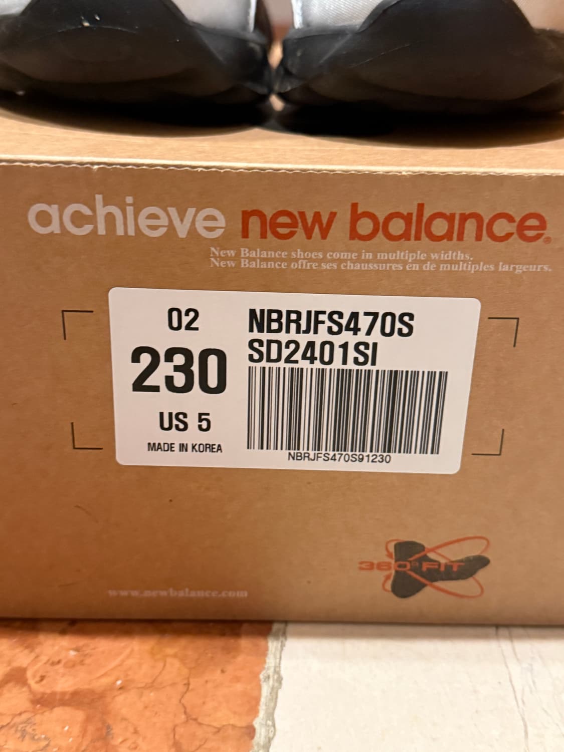 뉴발란스 케이브 샌들 실버 NBRJFS470S 230 상품이미지4