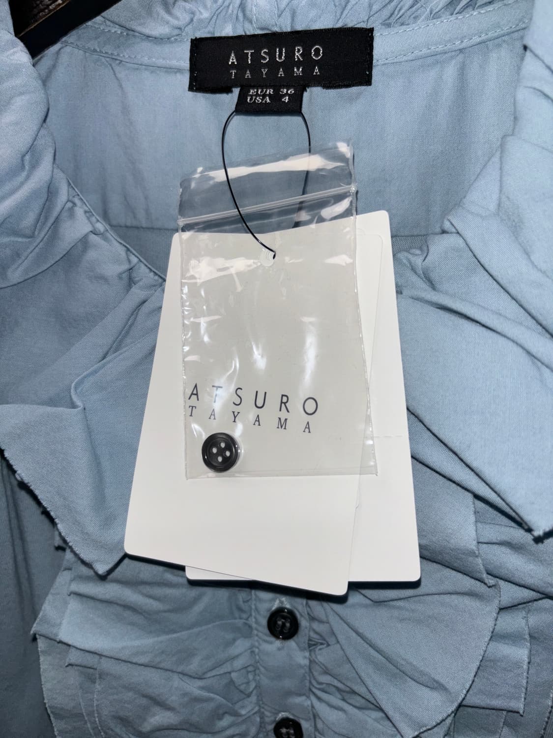 아츠로 타야마 프릴 레이어드 탑 상품이미지5