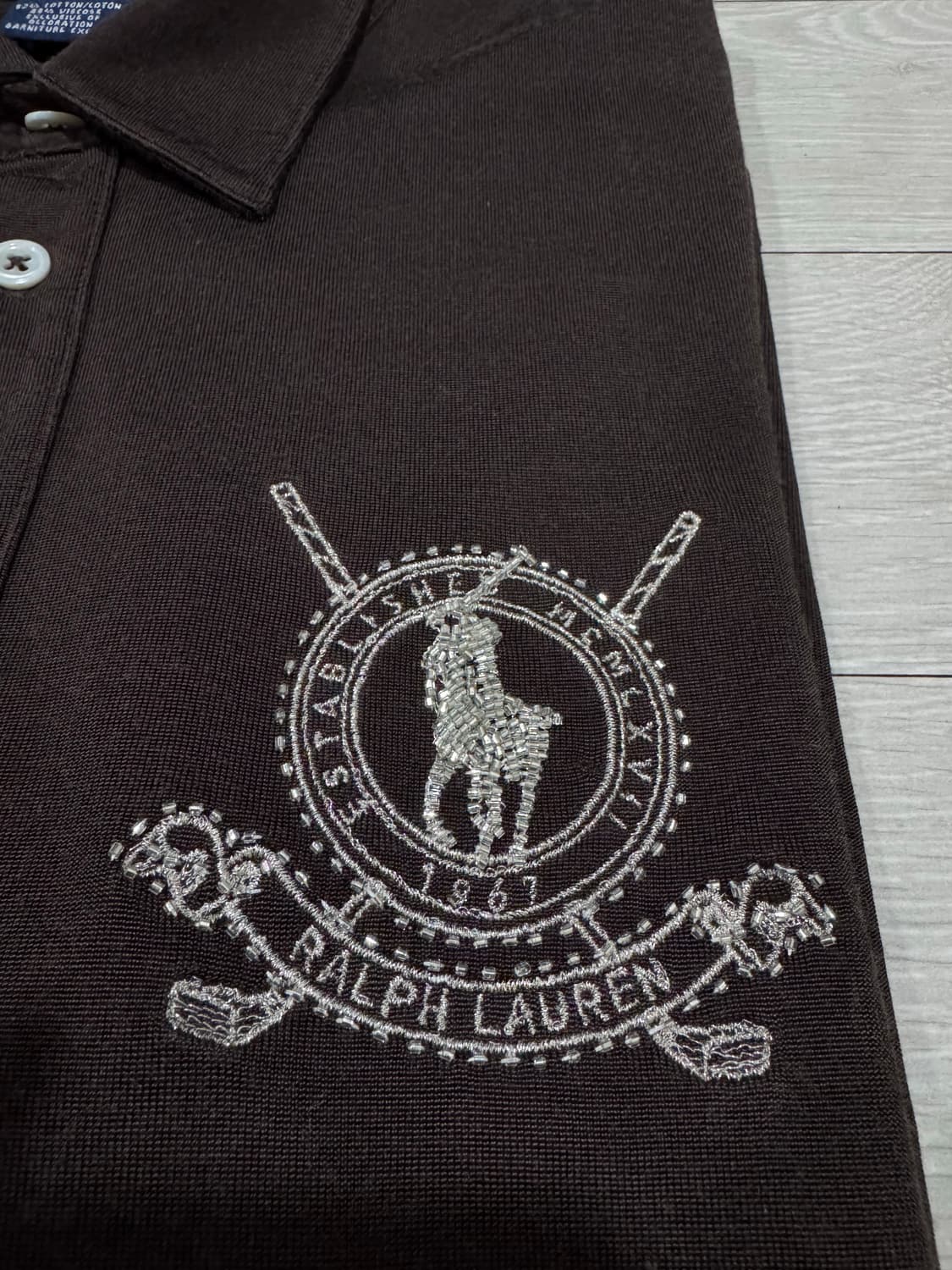 (우먼) 랄프로렌 골프  큐빅 빅포니 초쿄 카라티 상품이미지5