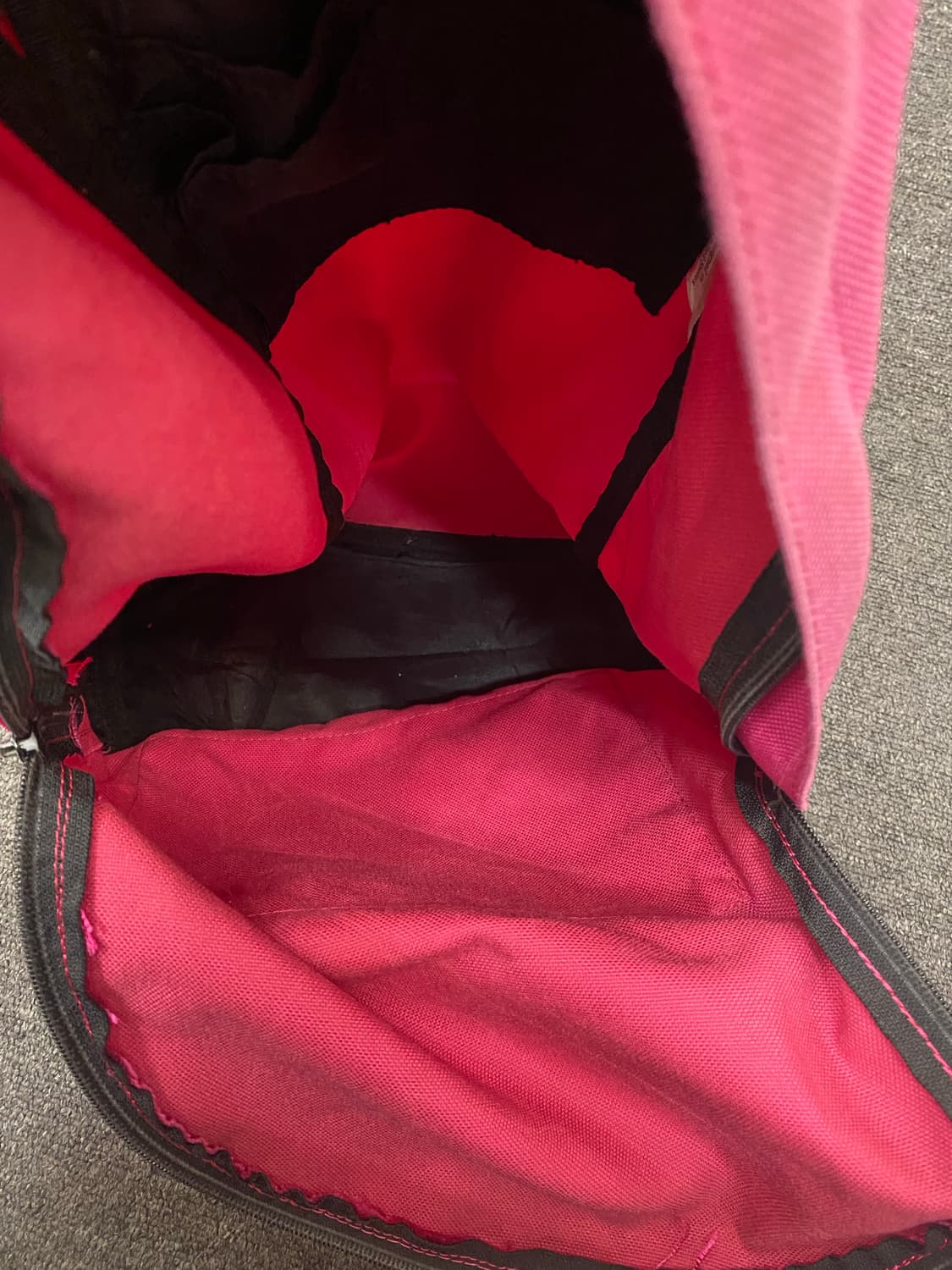 아웃도어 핑크 백팩 상품이미지5