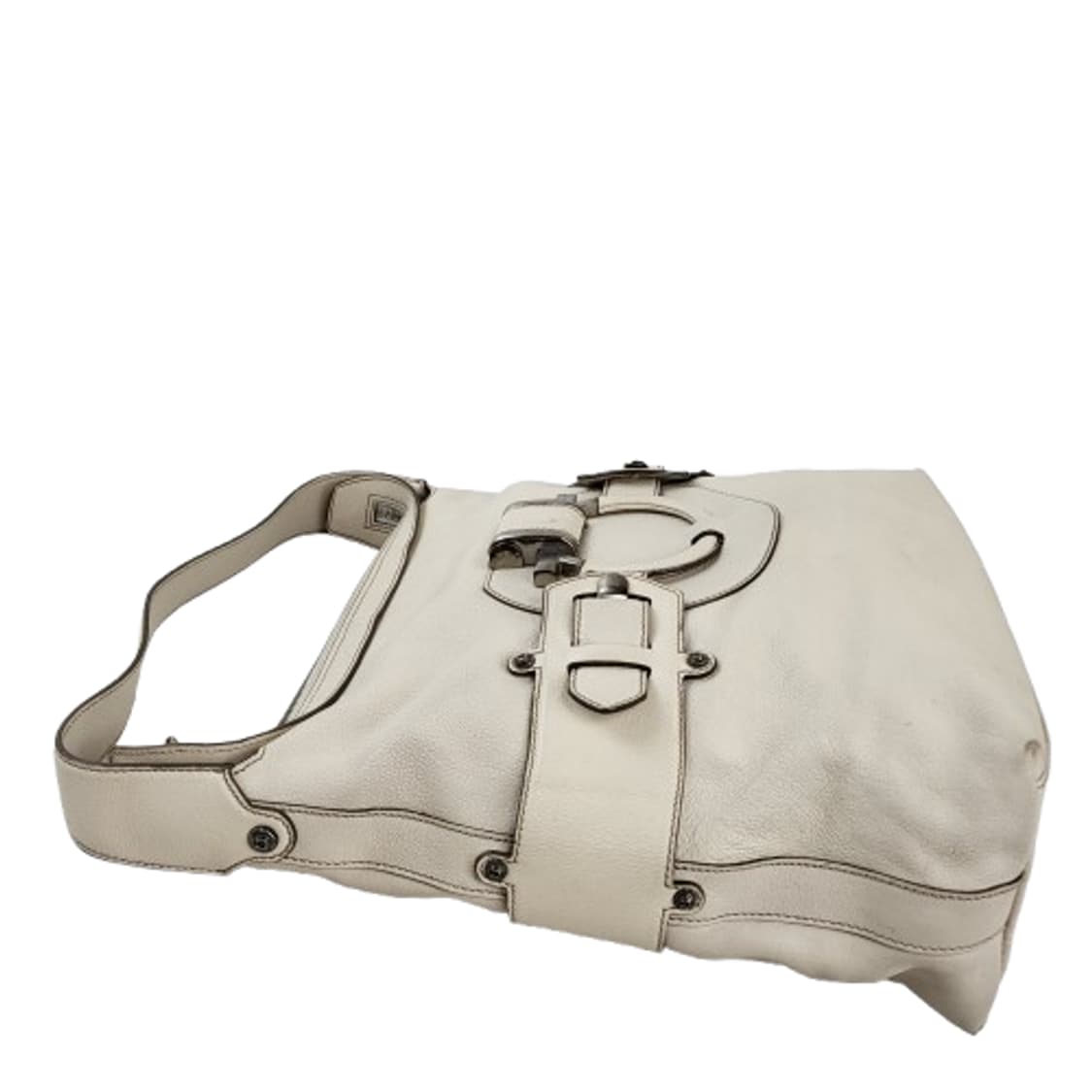 정품 페라가모 간치니 벨티드 가죽 숄더백 상품이미지5