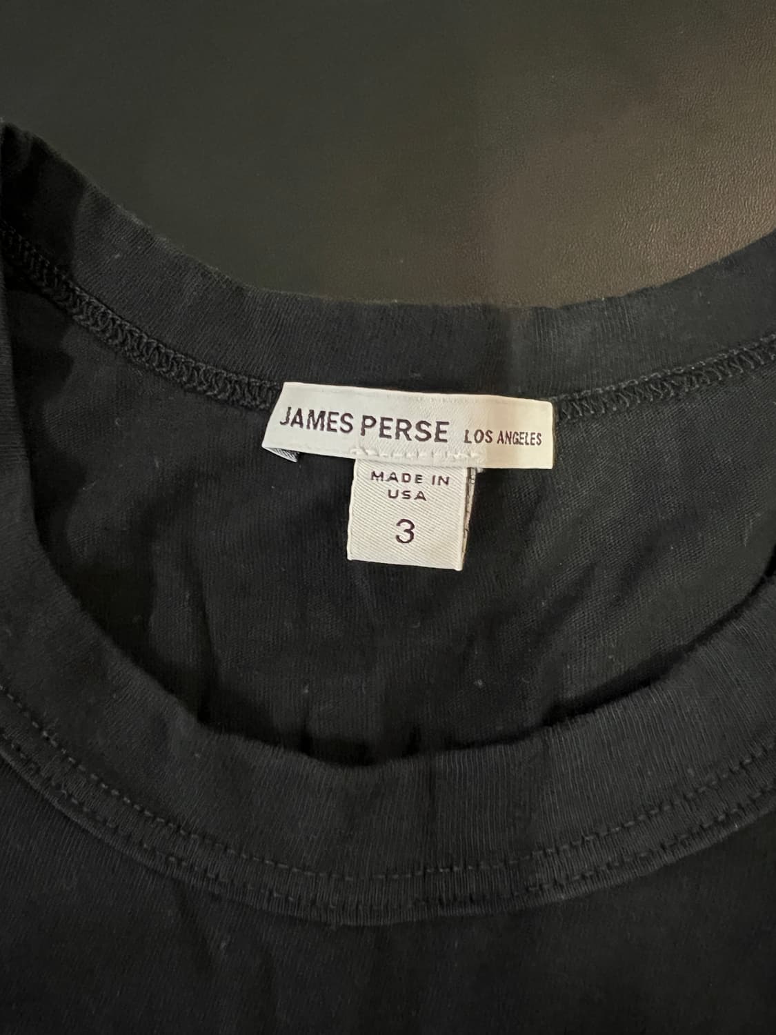 제임스펄스 티셔츠 블랙 3사이즈 상품이미지2