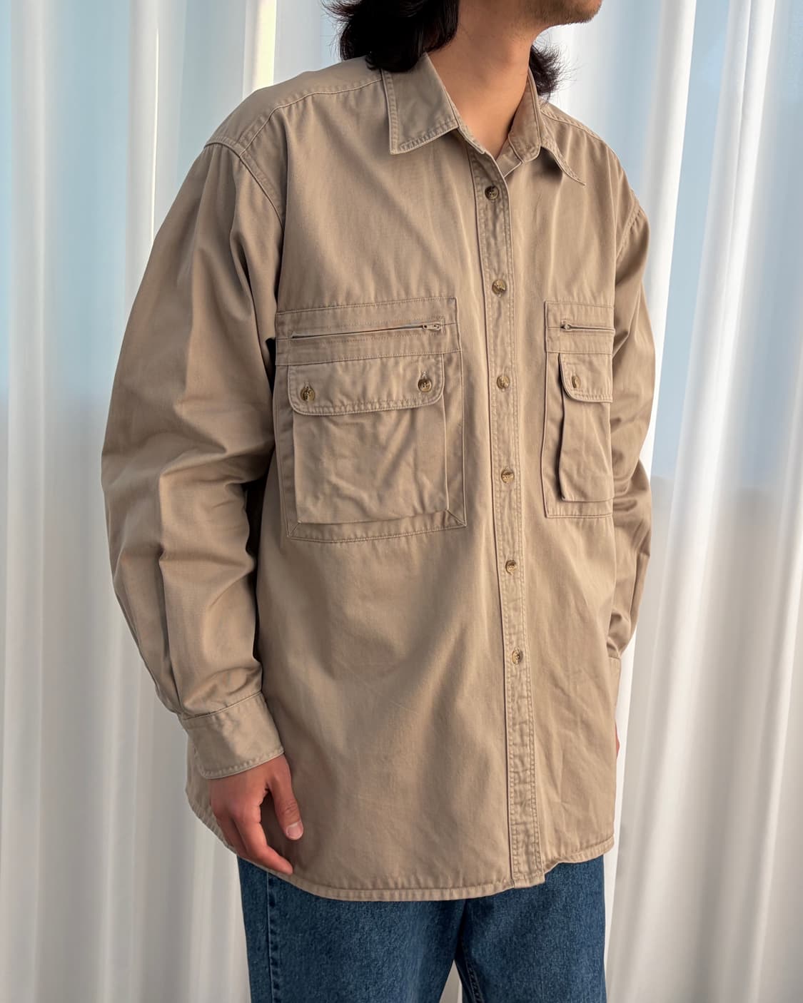 [2XL]Eduard Kettner 유럽 유틸리티 헌팅 워크 셔츠 상품이미지4