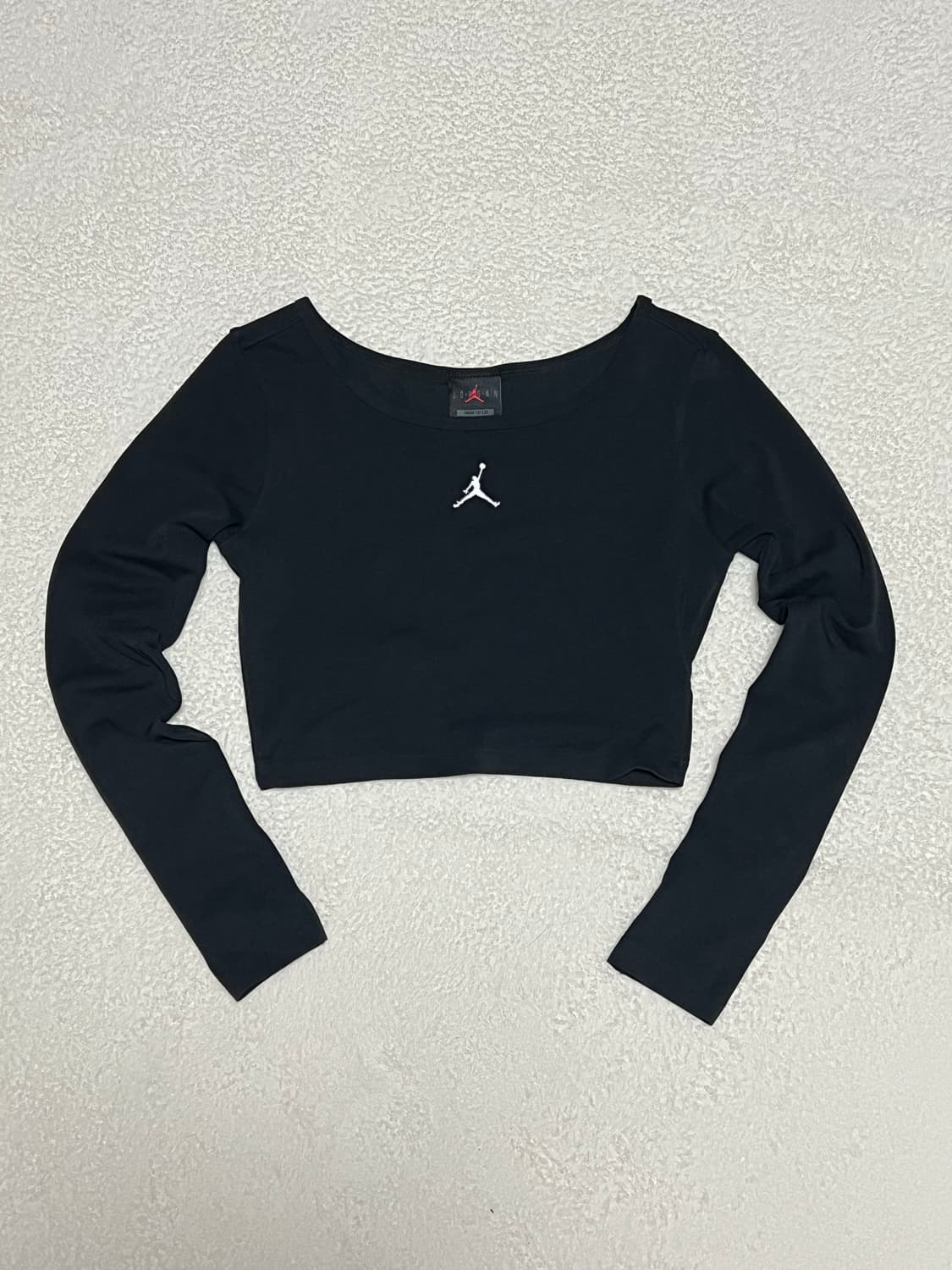 조던 블랙 크롭티셔츠 상품이미지1