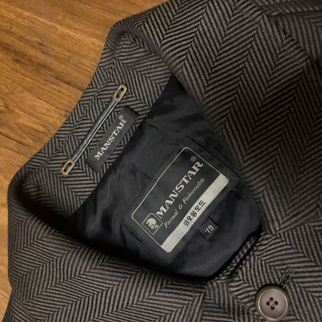 1989 MANSTAR PURE WOOL BALMACAAN COAT 상품이미지6