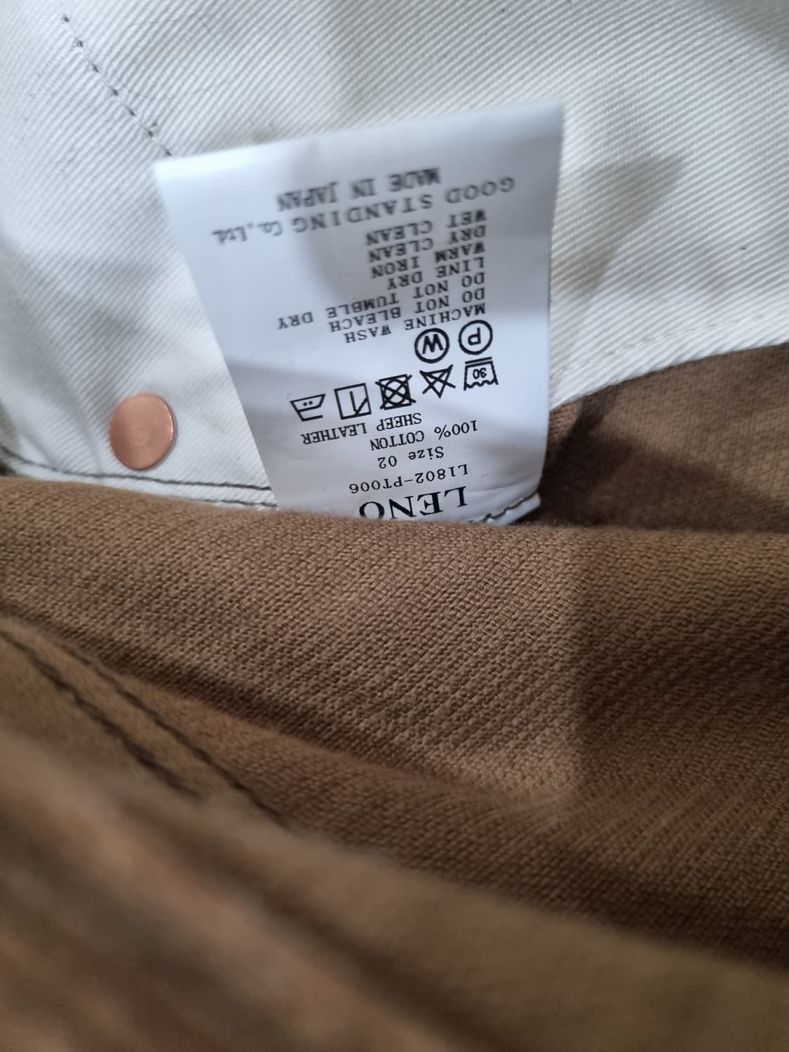 레노앤코 LENO & Co 복각 코듀로이 바지 KAY 02사이즈 상품이미지3