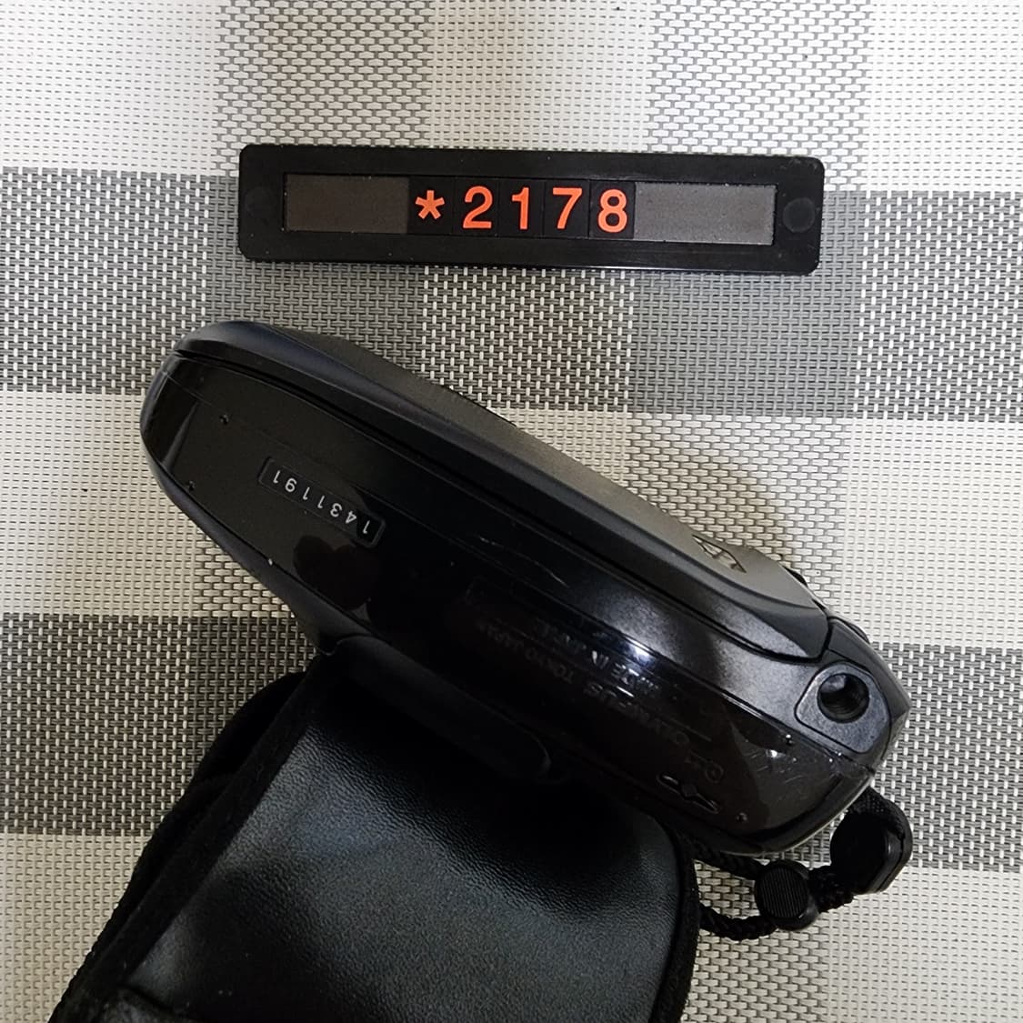 올림푸스 뮤 줌 디럭스 블랙바디 필름카메라 파우치포함 상품이미지5