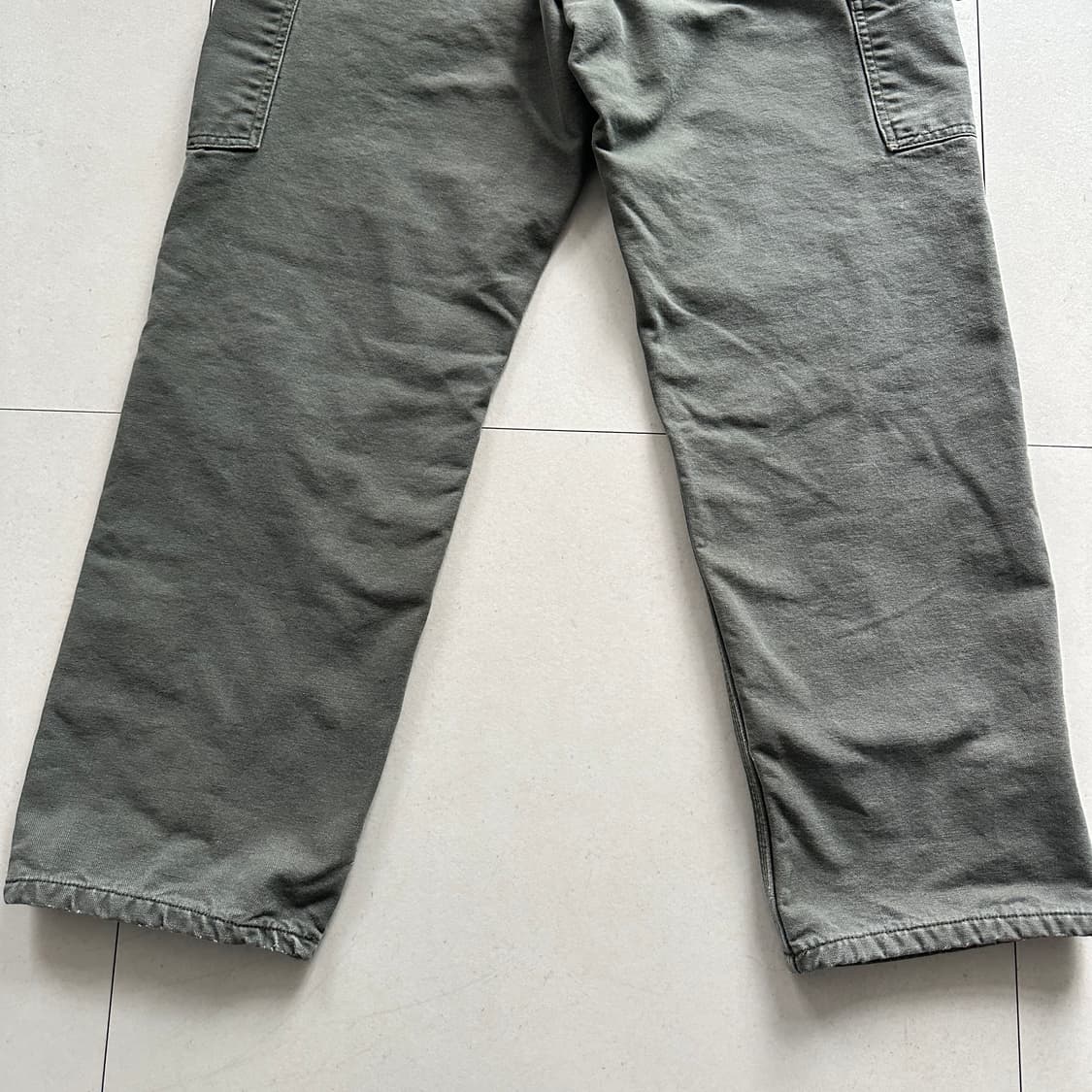 칼하트 B111 MOS 그린 워크팬츠 33x30  상품이미지7