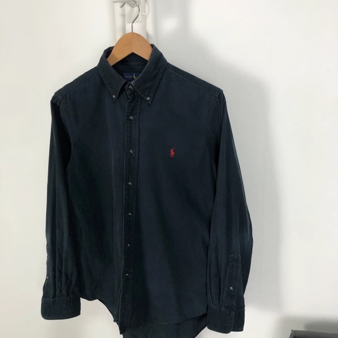 폴로 정품 코듀로이 셔츠 블랙 상품이미지3