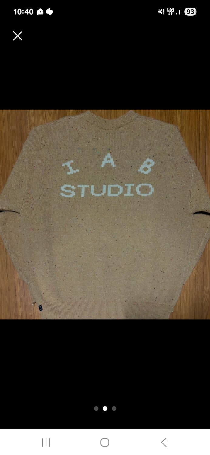 Iab 아이앱 새들러하우스 니트 L 상품이미지2