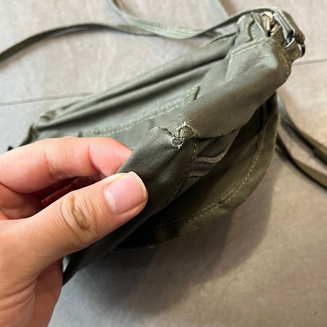 요시다포터 정품 카키 미니 백 가방 상품이미지5