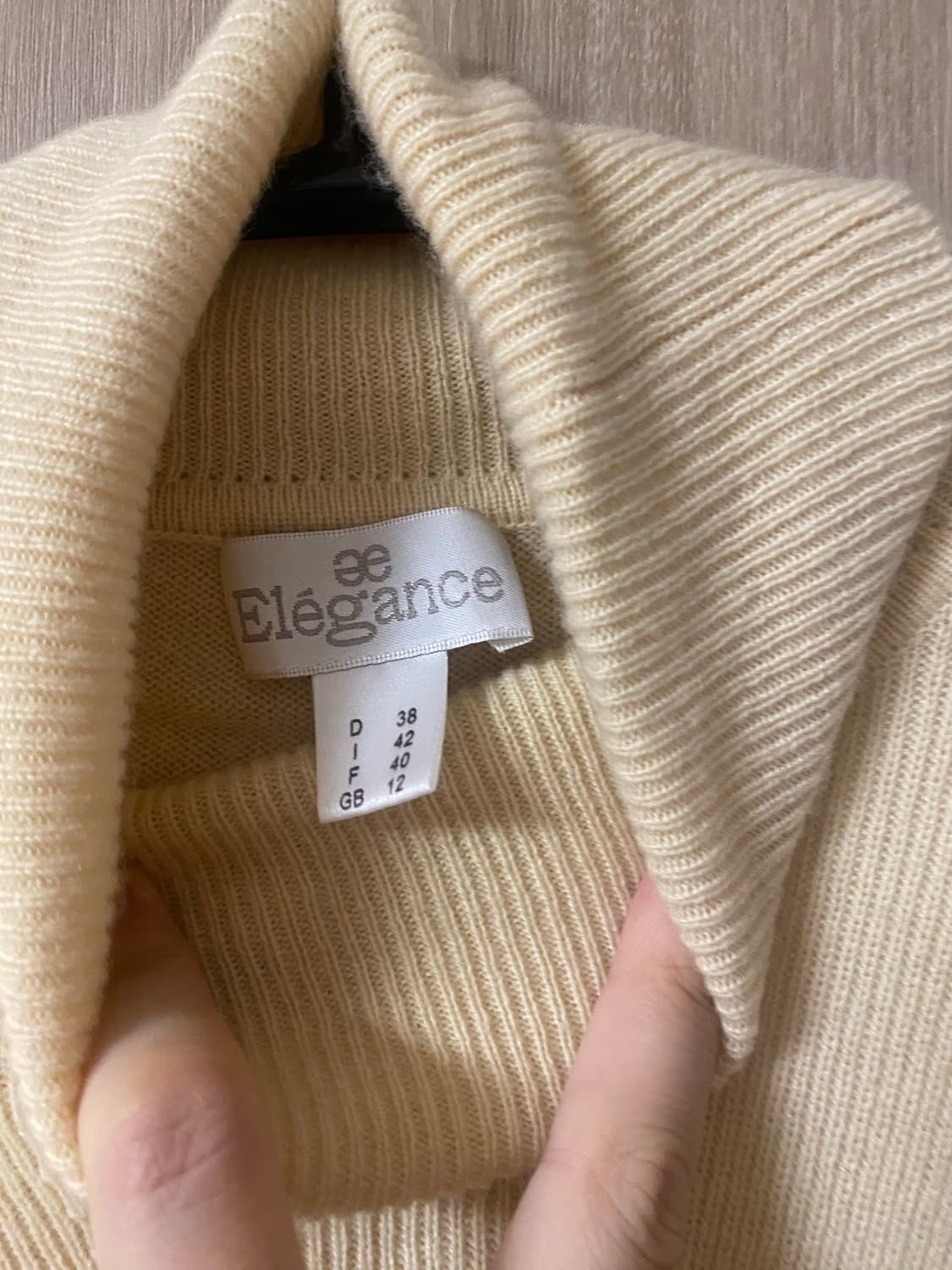 엘레강스 캐시미어 100 니트 상품이미지7